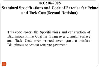 Irc Code Symbol 2023 PPT Codes for Bitumen test IRC code | PDF