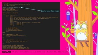 107
#!/bin/bash
# (c) 2018 Innovative Identity Solutions Limited
# all rights reserved
source scripts/ruby_web_api.sh
print_cic_statement
BASE_SERVICE_PORT=9000
source ./infrastructure.sh
while getopts b:v:sh option
do
case "${option}" in
h) echo
echo "This script launches the infrastructure for user registration and interaction."
echo "For each user and the oracle it creates a running web service."
echo "It initialises the database when it runs."
echo
echo "Usage:"
echo " ./demo.sh -b bearer-name -v validator-name"
echo " ./demo.sh -h"
echo " ./demo.sh -s"
exit 0
;;
b) BEARER=${OPTARG};;
v) VALIDATOR=${OPTARG};;
s) shutdown $DOMAIN_ADDRESS;;
esac
done
if [ -z ${BEARER+x} ]; then
echo "specify bearer name with -b";
exit 1
fi
if [ -z ${VALIDATOR+x} ]; then
echo "specify validator name with -v";
exit 2
fi
scripts/startup.sh $BASE_SERVICE_PORT
heading "Launching bearer devices"
launch_bearer $BEAR_SERVICE $BEARER "bear.jpg"
launch_bearer $VAL_SERVICE $VALIDATOR "val.jpg"
now for some Ruby magic
 
