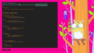 109
DATA_DIR="$ROOT_DIR/data"
COMMANDS_DIR="$ROOT_DIR/commands"
MODELS_DIR="$ROOT_DIR/models"
detect_wsl () {
set -e
grep -qE "(Microsoft|WSL)" /proc/version &> /dev/null
}
UNIX_PROCESS_STARTUP_DELAY=1
WSL_PROCESS_STARTUP_DELAY=5
if detect_wsl ; then
wait_for_process_launch () {
sleep WSL_PROCESS_STARTUP_DELAY
}
else
wait_for_process_launch () {
sleep UNIX_PROCESS_STARTUP_DELAY
}
fi
heading () {
ruby -e "
require '$COMMANDS_DIR/console'
Console.heading '$1'
"
}
subheading () {
ruby -e "
require '$COMMANDS_DIR/console'
Console.subheading '$1'
"
}
print_cic_statement() {
ruby "$COMMANDS_DIR/cic_banner.rb"
}
finished () {
heading "DONE"
}
useful directories
 