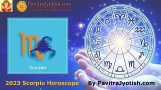 2023 Scorpio Horoscope By PavitraJyotish.com
 