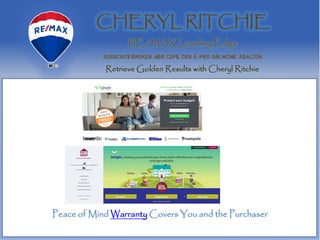 Peace of Mind Warranty Covers You and the Purchaser
 