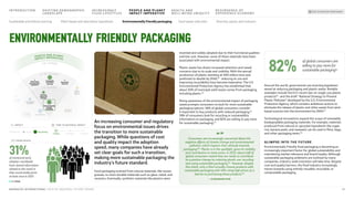 invented and widely adopted due to their functional qualities
and low cost. However, some of these materials have been
associated with environmental impact.
Plastic waste has drawn increased attention and raised
concerns due to its scale and visibility. With the annual
production of plastic standing at 400 million tons and
predicted to double by 2040,82 reducing its use and
improving recyclability have become imperative. The U.S.
Environmental Protection Agency has established that
about 30% of municipal solid waste comes from packaging,
including plastic.83
Rising awareness of the environmental impact of packaging
waste prompts consumers to look for more sustainable
packaging options; 50% of global consumers consider
it important to buy products with reduced packaging,84
59% of consumers look for recycling or sustainability
information on packaging, and 82% are willing to pay more
for sustainable packaging.85
Around the world, governments are enacting legislation
aimed at reducing packaging and plastic waste. Notable
examples include the EU’s recent ban on single-use plastic
products86 and the draft “National Strategy to Prevent
Plastic Pollution” developed by the U.S. Environmental
Protection Agency, which contains ambitious actions to
eliminate the release of plastic and other waste from land-
based sources into the environment by 2040.87
Technological innovations expand the scope of renewable,
biodegradable packaging materials. For example, materials
produced from natural or upcycled ingredients like sugar,
rice, banana peels, and seaweed, can be used in films, bags,
and other packaging items.88
GLIMPSE INTO THE FUTURE
Environmentally friendly food packaging is becoming an
increasingly important factor for global sustainability and
maintaining market relevance and brand loyalty. Although
sustainable packaging ambitions are outlined by many
companies, industry-wide transition will take time. Despite
cost and quality barriers, the food industry increasingly
moves towards using entirely reusable, recyclable, or
compostable packaging.
An increasing consumer and regulatory
focus on environmental issues drives
the transition to more sustainable
packaging. While questions of cost
and quality impact the adoption
speed, many companies have already
set clear goals for such a transition,
making more sustainable packaging the
industry’s future standard.
Environmentally friendly packaging
82%
of global consumers are
willing to pay more for
sustainable packaging85
Consumers are increasingly concerned about the
negative effects of climate change and environmental
pollution, which impacts their attitude towards
packaging.89 Plastic is in the spotlight, given its visibility
and contribution to total waste. In 2023, about half of
global consumers stated they are ready to contribute
to a positive change by reducing plastic use, recycling
and using sustainable packaging.90 However, despite
this intent, only a third actually choose products with
sustainable packaging with 40% citing high prices as a
barrier to purchasing those products.91
– EUROMONITOR
“”
TREND REACH
PEOPLE AND PLANET
IMPACT IMPERATIVE
Sustainable
and ethical
sourcing
Plant-based
and alternative
ingredients
Environmentally
friendly
packaging
Food waste
reduction
Diversity,
equity and
inclusion
Better
nutrition
literacy
Clean and
clear label
Functional
nutrition
Emotional
well-being
N
o
v
e
l
s
e
n
s
o
r
i
a
l
e
x
p
e
r
i
e
n
c
e
s
B
r
a
n
d
s
t
o
r
y
t
e
l
l
i
n
g
M
i
d
d
l
e
c
l
a
s
s
e
x
p
a
n
s
i
o
n
New living
and working
arrangements
Convenience
imperative
The new era
of shopping
Snackification
T
I
M
E
T
O
M
A
T
E
R
I
A
L
I
M
P
A
C
T
> 10 YEARS
5–10 YEARS
<5 YEARS
TIME TO MATERIAL IMPACT
>10 Years
<5 Years 5–10 Years
IMPACT
Moderate Strong Very Strong
31%
Food packaging evolved from natural materials, like woven
grasses, to more durable materials such as glass, metal, and
ceramics. Eventually, synthetic materials like plastics were
of monitored early
adopters worldwide
have shared information
related to this trend in
their social media posts
at least once in 2023
21
MONDELĒZ INTERNATIONAL STATE OF SNACKING: FUTURE TRENDS
INTRODUCTION SHIFTING DEMOGRAPHIC
LANDSCAPE
INCREASINGLY
FLUID LIFESTYLES
HEALTH AND
WELL-BEING UBIQUITY
RESURGENCE OF
EXPERIENCE ECONOMY
BACK TO SNACKING TREND RADAR
PEOPLE AND PLANET
IMPACT IMPERATIVE
Sustainable and ethical sourcing Plant-based and alternative ingredients Food waste reduction Diversity, equity, and inclusion
Environmentally friendly packaging
 