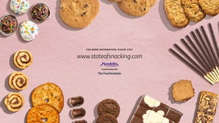 FOR MORE INFORMATION, PLEASE VISIT
www.stateofsnacking.com
in partnership with
 