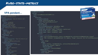 Kube-state-metrics
VPA pendant…
😅
 