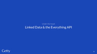 Under the hood:
Linked Data & the Everything API
25
 