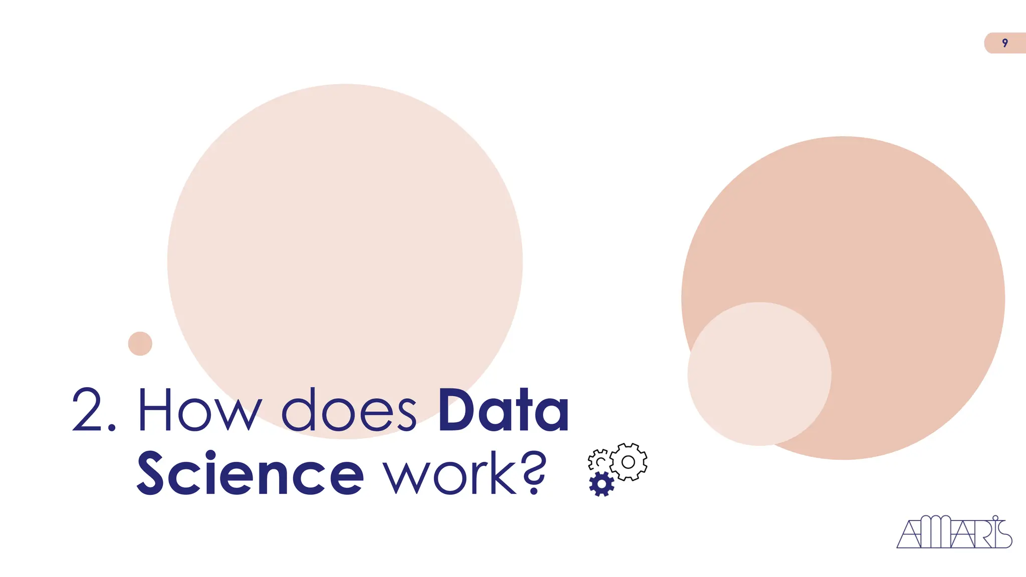 2. How does Data
Science work?
9
 
