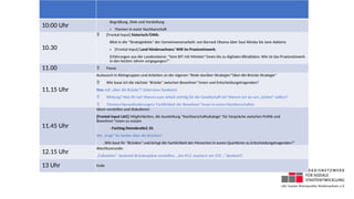 - Wer seid ihr und was treibt euch heute hierher?
Tandem-Übung mit Fußsohle malen:
- Was bringe ich mit (heute zu dem Them...