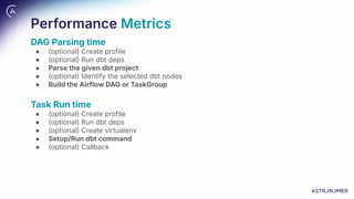 Integrating dbt with Airflow - Overcoming Performance Hurdles | PDF