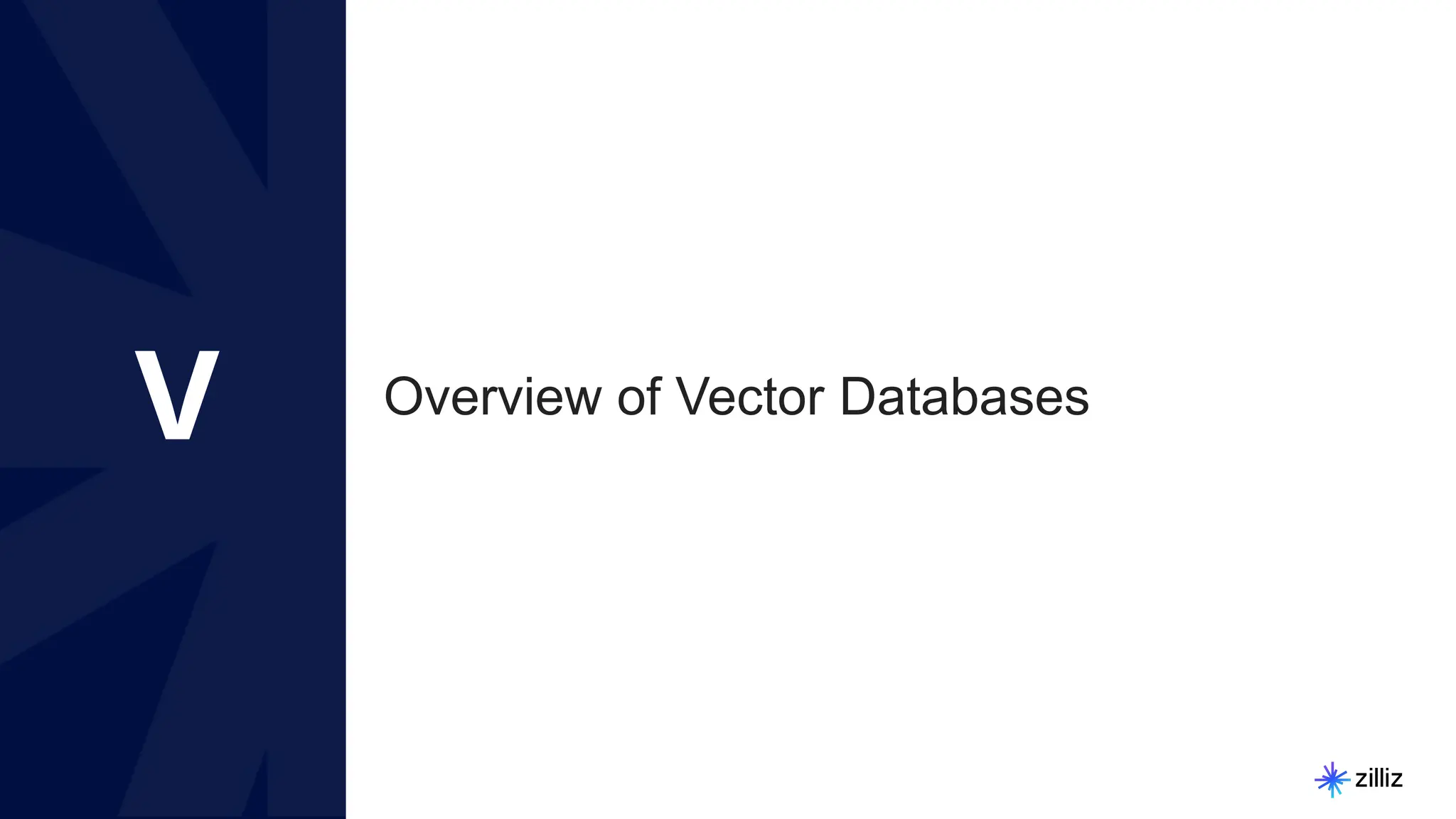 81 | © Copyright Zilliz
81
V Overview of Vector Databases
 