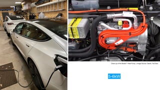 Close up of the Model Y Heat Pump. | Image Source: Daerik, YouTube.
5-6kW
 