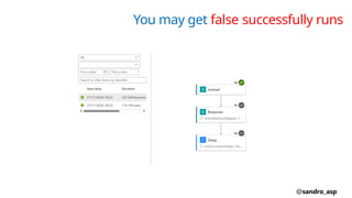 @sandro_asp
You may get false successfully runs
 