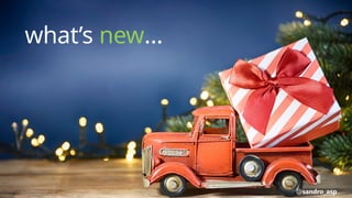 what’s new…
@sandro_asp
 