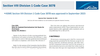 Comprehensive Overview of ASME Code Rules for Electrochemical Cell ...
