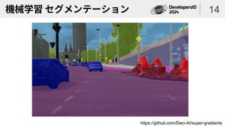 機械学習 セグメンテーション 14
https://github.com/Deci-AI/super-gradients
 