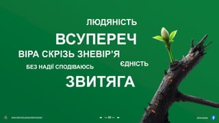 olena.tsysar
olena.tsysar
www.4service.group/olena-tsysar/
www.4service.group/olena-tsysar/ --- 20 ---
ВСУПЕРЕЧ
ВІРА СКРІЗЬ ЗНЕВІР’Я
БЕЗ НАДІЇ СПОДІВАЮСЬ
ЗВИТЯГА
ЛЮДЯНІСТЬ
ЄДНІСТЬ
 