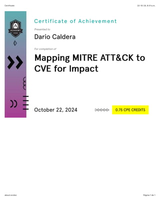 Mapping MITRE ATT&CK to CVE for Impact - AttackIQ | PDF