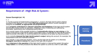 The EU ‘AI ACT’: a “risk-based” legislation for robotic surgery | PPTX