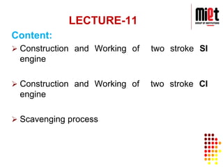 Mechanical Engineering IC engine and SI engine.pdf