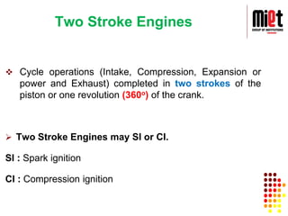 Mechanical Engineering IC engine and SI engine.pdf
