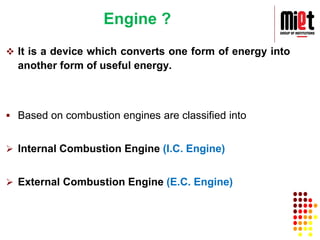 Mechanical Engineering IC engine and SI engine.pdf