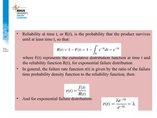 20240216155000_PPT10-Reliability-Quality Engineering | PPTX