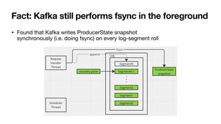 Why does (not) Kafka need fsync: Eliminating tail latency spikes caused ...