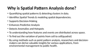 Point Pattern Spatial Data Statiscal Methods Comprehensive Spatial Pattern Analysis: Methods, Applications, and ...