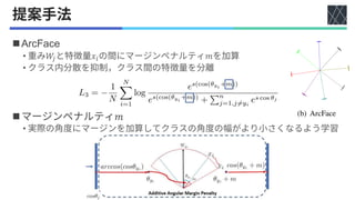 論文紹介：ArcFace: Additive Angular Margin Loss for Deep Face Recognition | PDF