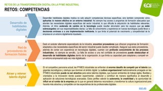 Retos de la Transformación Digital en la Pyme Industrial. Por: Óscar ...