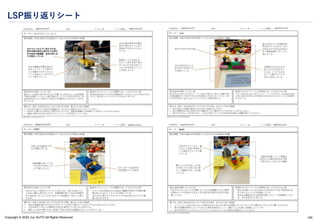 Copyright © 2024 Jun SUTO All Rights Reserved.
LSP振り返りシート
165
 