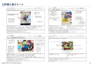 Copyright © 2024 Jun SUTO All Rights Reserved.
LSP振り返りシート
183
 