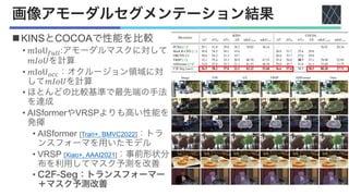 論文紹介：Coarse-to-Fine Amodal Segmentation with Shape Prior | PDF