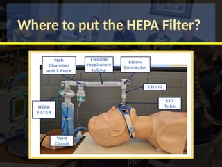 Where to put the HEPA Filter?
 
