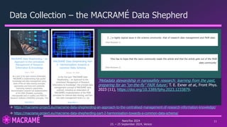 Interim Results of the MACRAMÉ R&I Approach | PPT