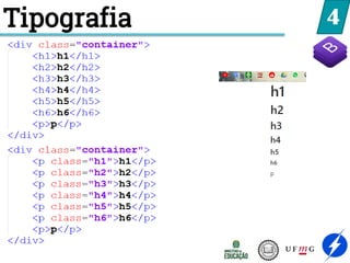 4
Tipografia
 