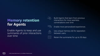 Automated Workflows and AI Agents with Amazon Bedrock | PDF