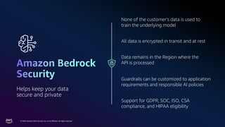 Automated Workflows and AI Agents with Amazon Bedrock | PDF
