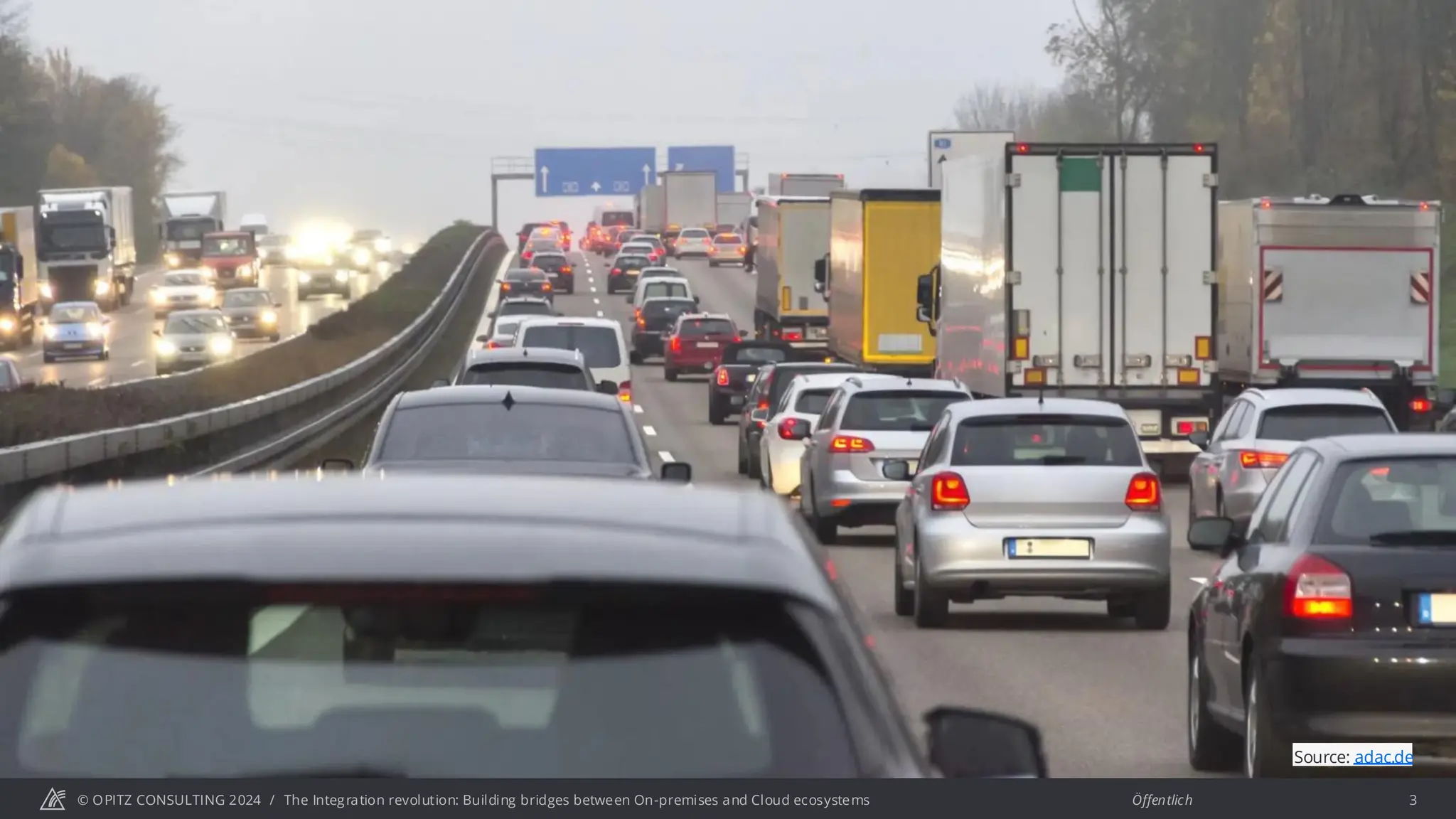 © OPITZ CONSULTING 2024 / Öffentlich
The Integration revolution: Building bridges between On-premises and Cloud ecosystems 3
Source: adac.de
 