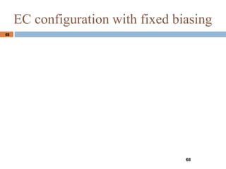 68
EC configuration with fixed biasing
68
 