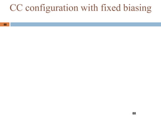 88
CC configuration with fixed biasing
88
 