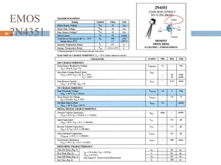 EMOS
24 2N4351
 