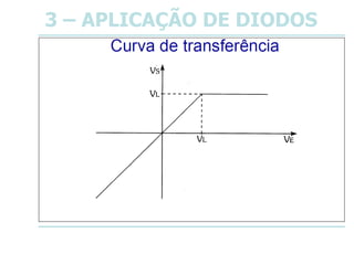 3 – APLICAÇÃO DE DIODOS
 