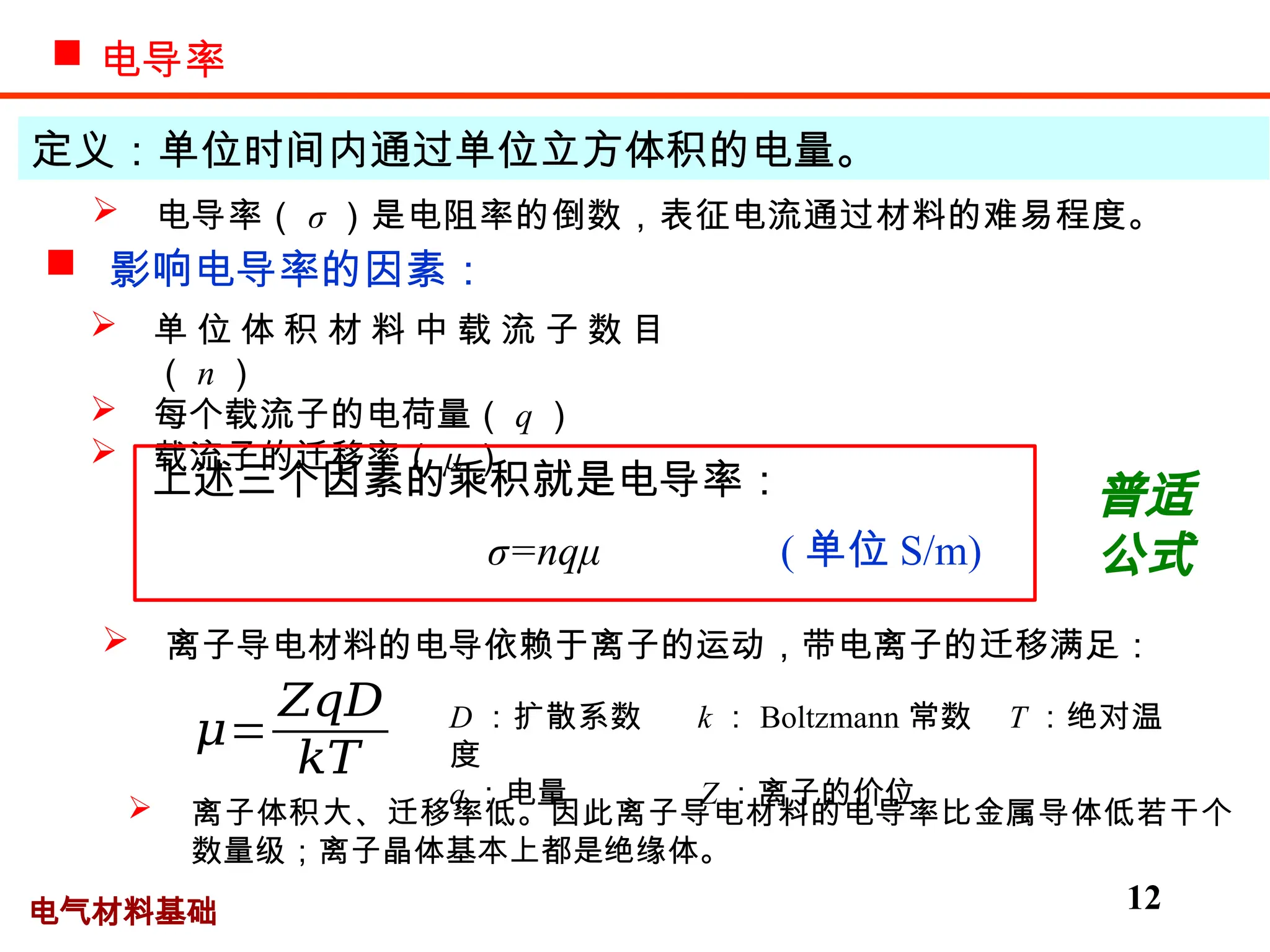 2024第5章导电材料conducting material chapter 5.pptx