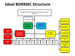 Ideal BDRRMC Structure
 