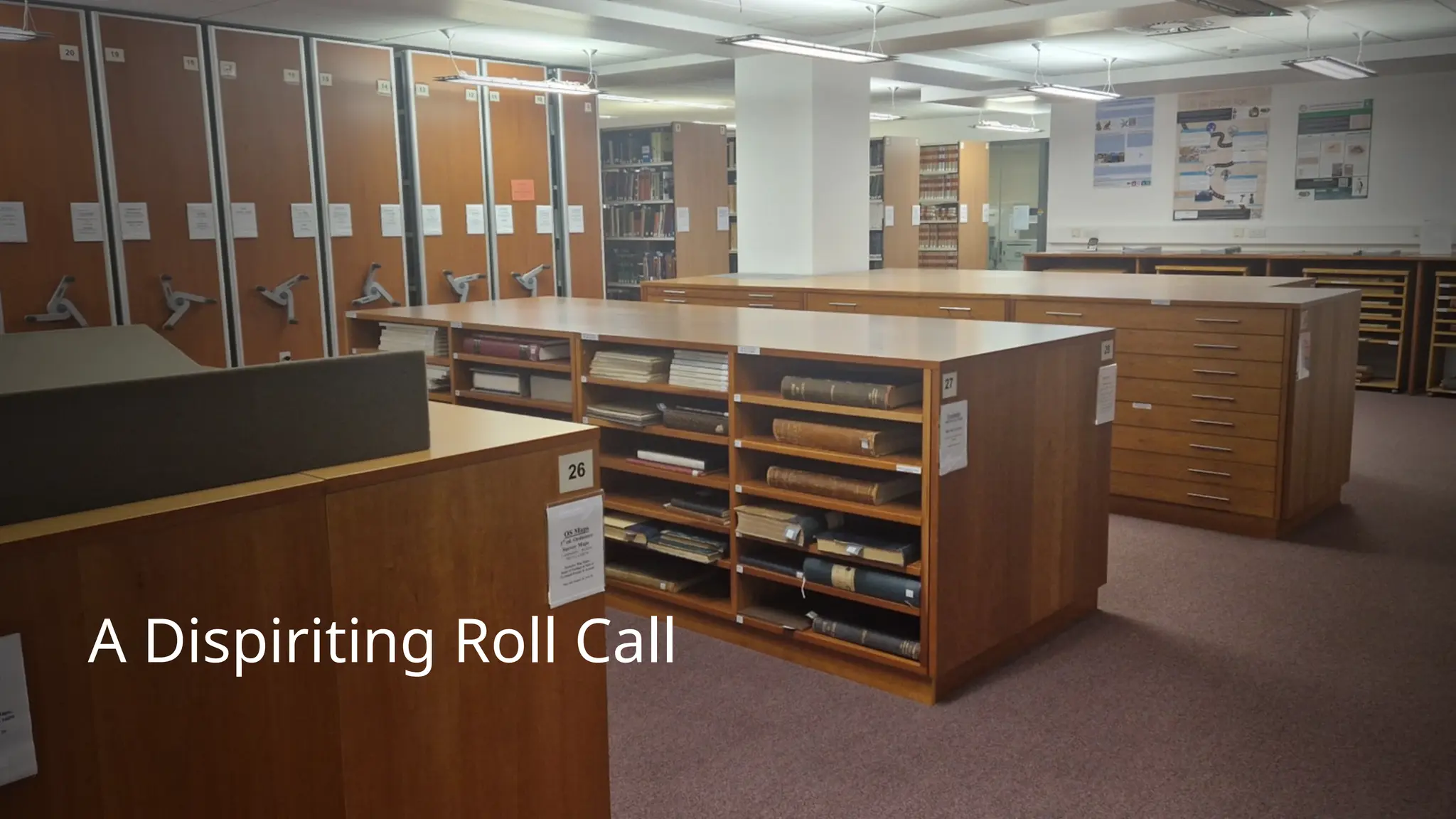 A Dispiriting Roll Call