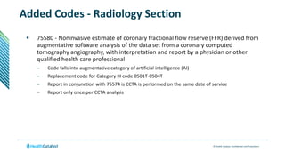75580 Cpt Code 2024 CPT® Code Updates (CDM Focused) - Part 1 | PPTX