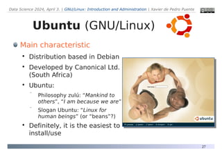 Linux Slogans GNU Linux - Introduction and Administration | PDF