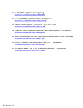 2024 Fastest Way To Learn Data Engineering FREE on YouTube.pdf