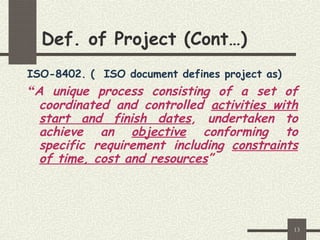 Cont Def Fundamentals of Project Management101.ppt