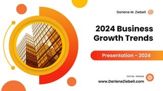 2024 Growth Trends presented to SCORE SBA